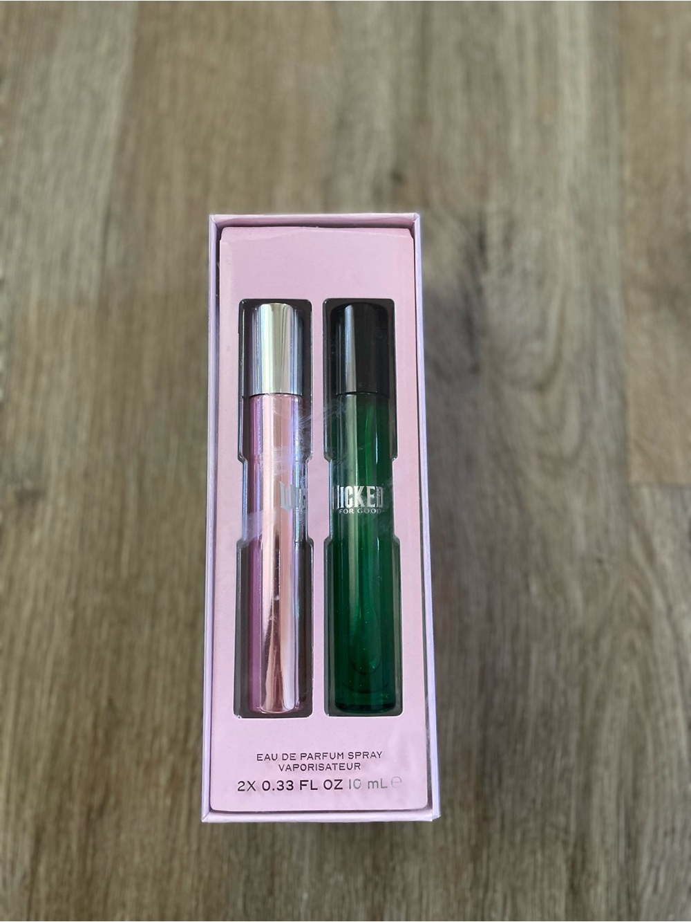 Brand new wicked for good perfume set